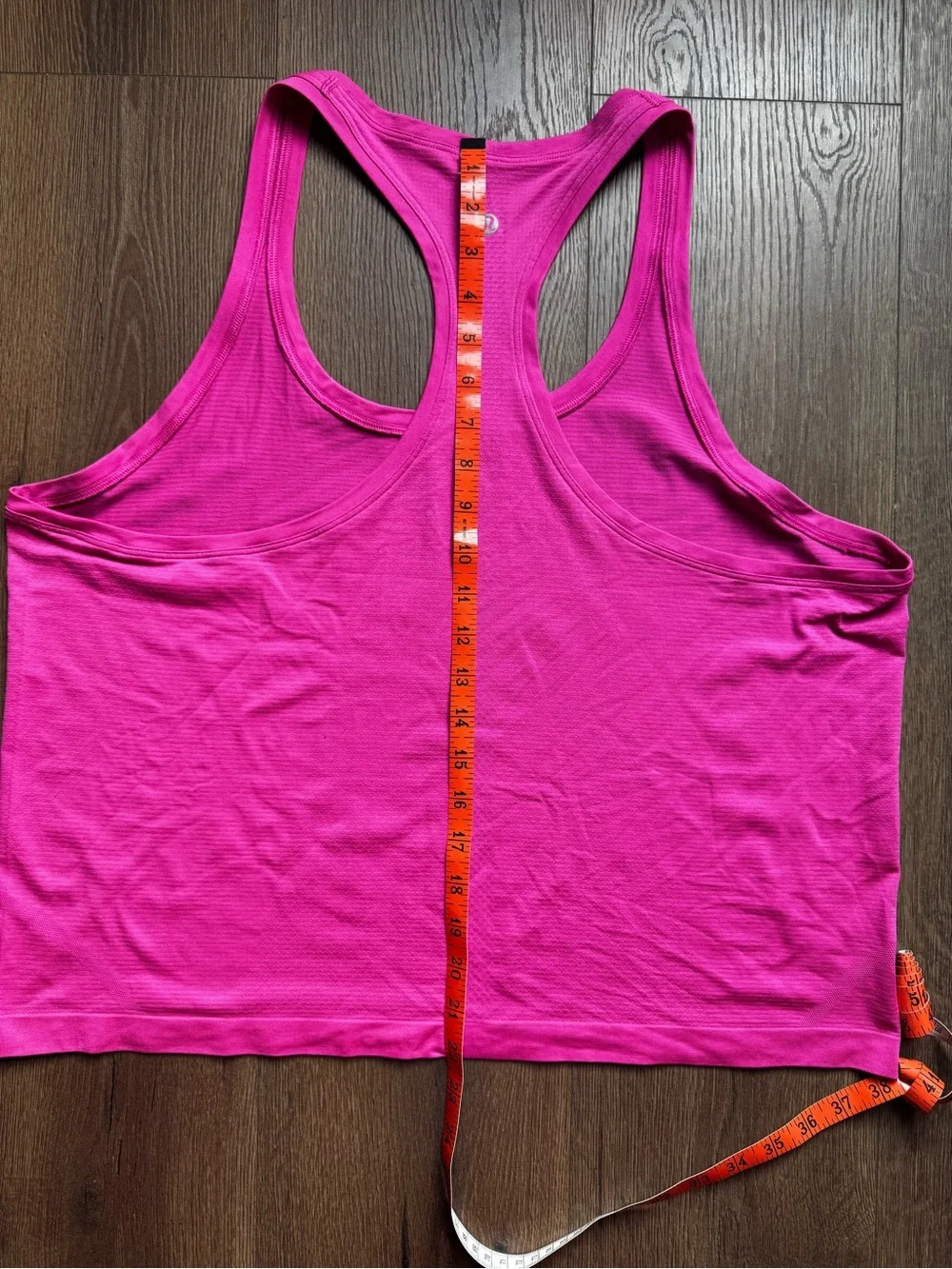 Lululemon Women’s Pink Cropped Racerback Tank